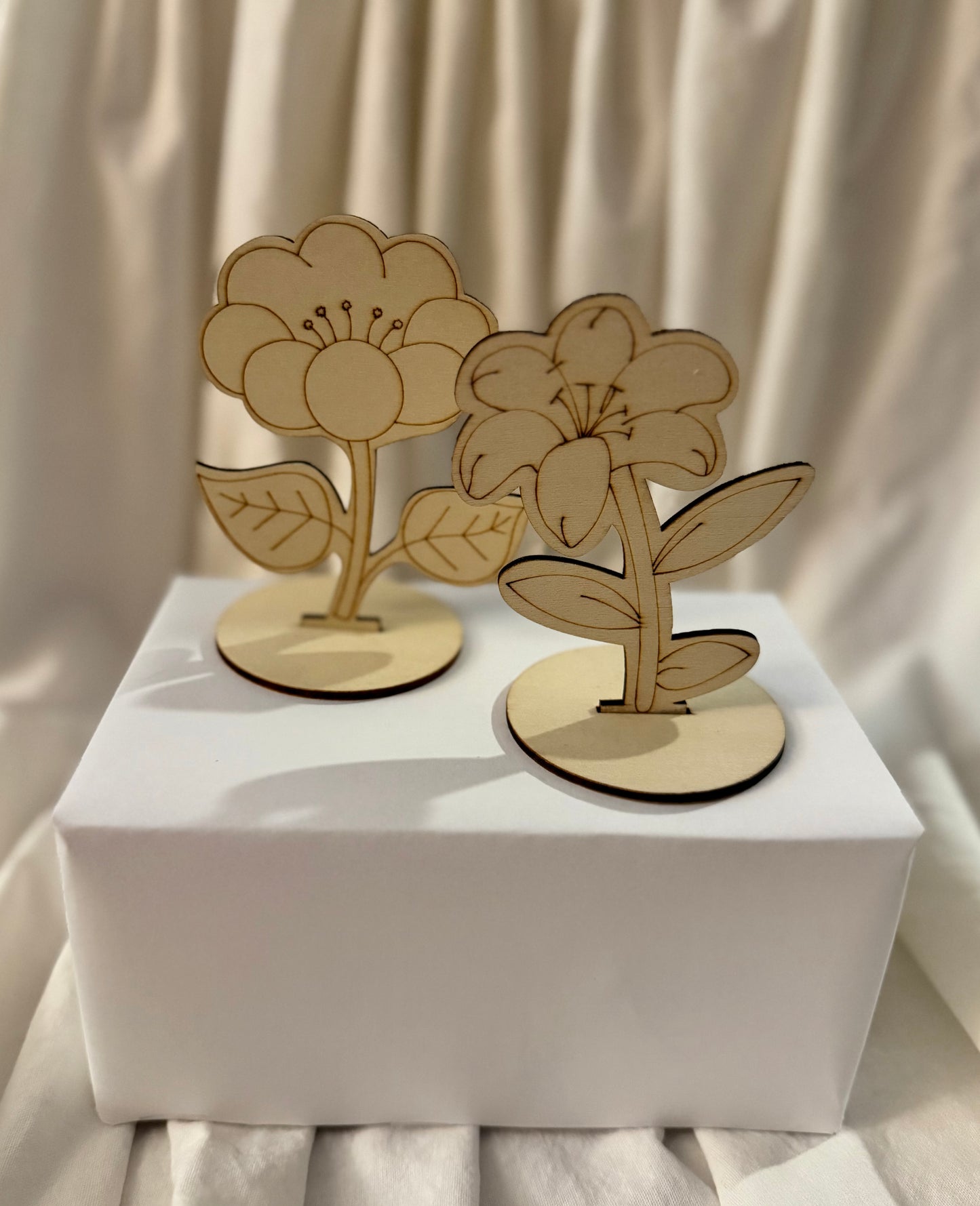 Paint Your Own Wooden Flower Kit