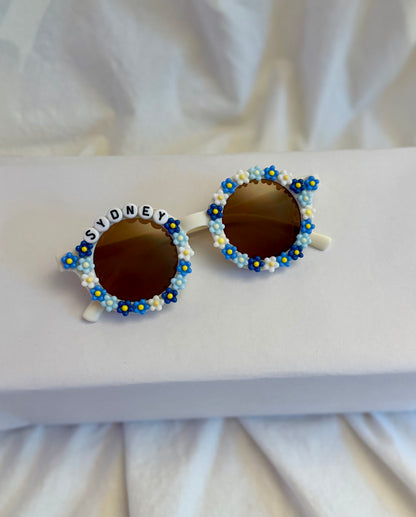 Personalized Blues Toddler Sunglasses