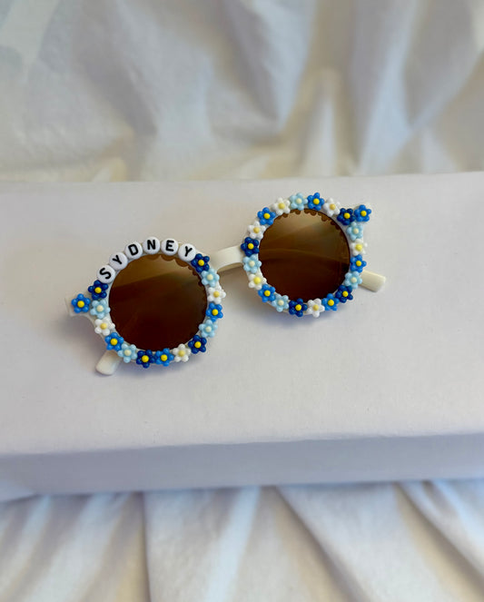 Personalized Blues Toddler Sunglasses