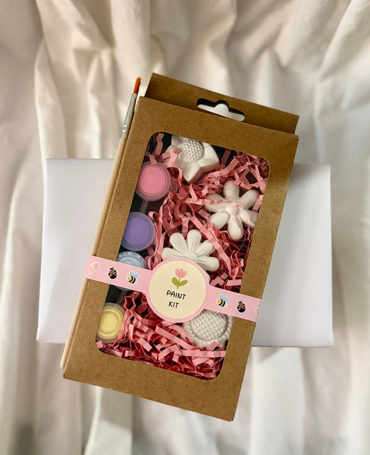 DIY Flower Plaster Paint Kit