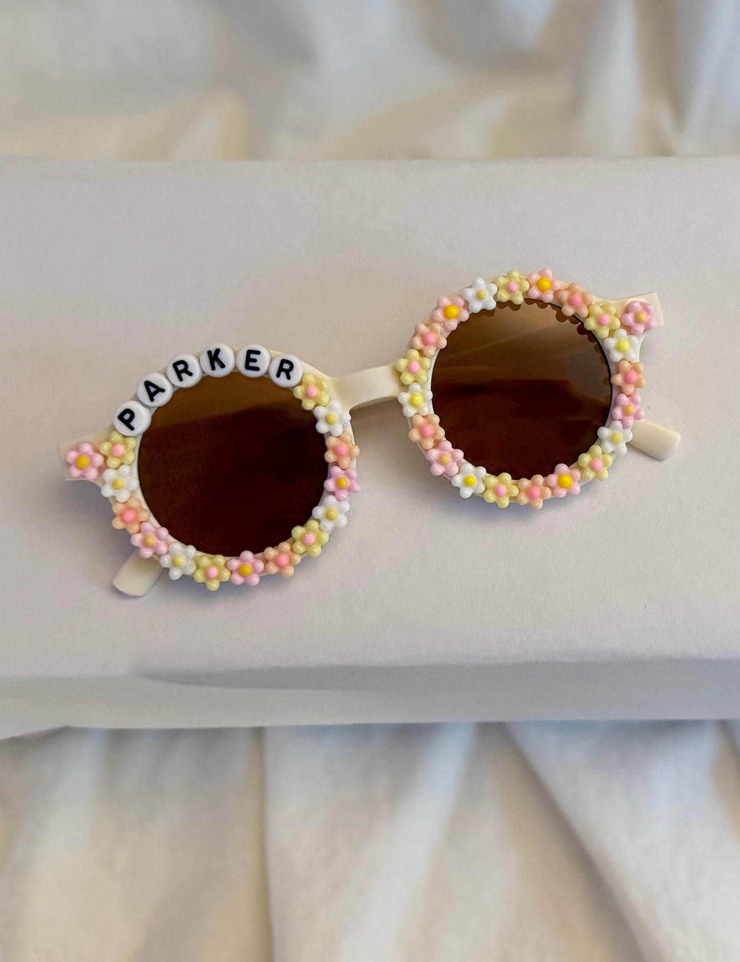 Personalized Yellow&Orange Toddler Sunglasses